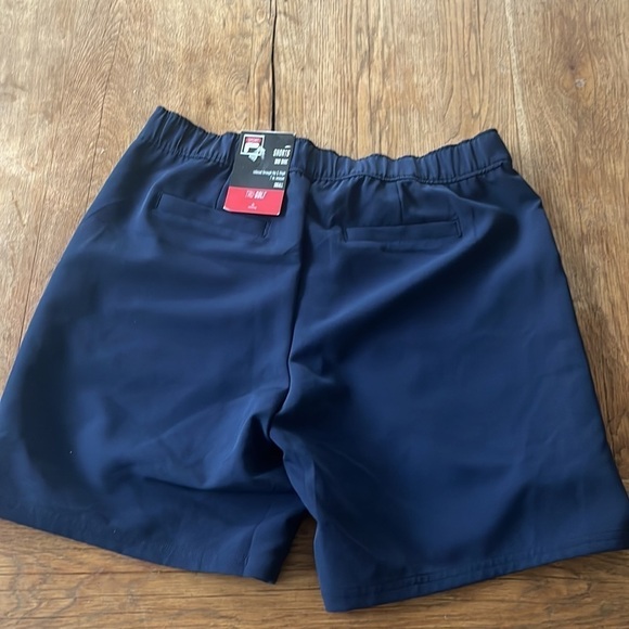 Fila Sport Tru-Golf sz Small Shorts Mid-Rise Blue - Picture 2 of 6